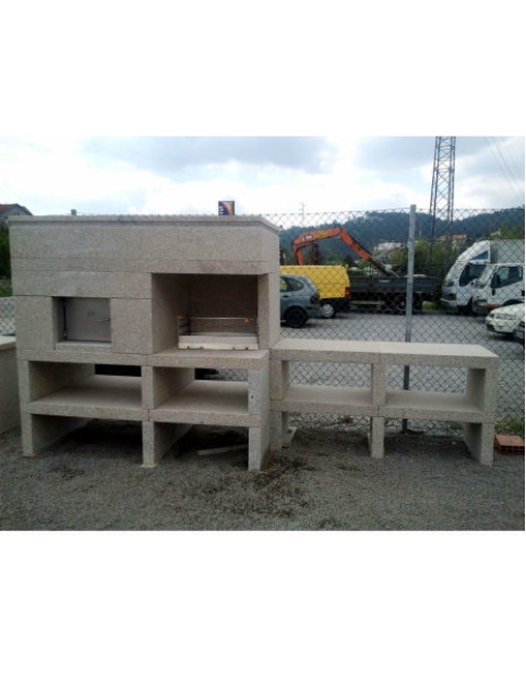 Picture of Natural Stone Barbecue with Oven GR63F