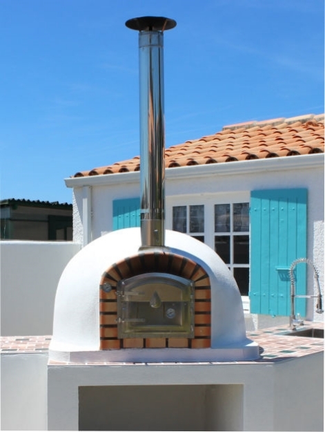 Picture of Garden Wood Fired Pizza Oven - LISBOA 110cm