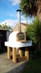 Picture of Garden Wood Fired Pizza Oven - LISBOA 110cm