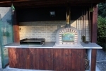 Picture of Garden Wood Fired Pizza Oven - LISBOA 110cm