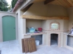 Picture of Garden Wood Fired Pizza Oven - LISBOA 110cm