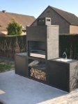 Picture of Modern Barbecue with Sink AV60M