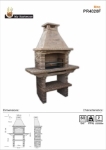 Picture of Cast Stone Barbecue Outdoor PR4020F