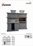 Picture of Garden Stone Barbecue With Oven PR4730F