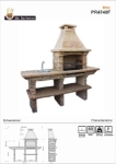 Picture of Cast Stone BBQ Design PR4040F