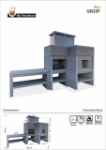 Picture of Portuguese Stone Barbecue with Oven and Sink GR25F