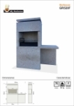 Picture of Natural Modern Stone Barbecue GR520F