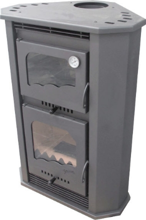 Picture of Corner Wood Stove With Oven RHONE PF026F