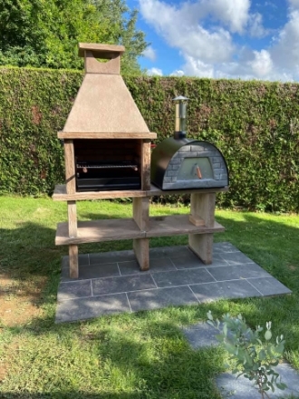 Picture of Masonry BBQ with oven AV140RF