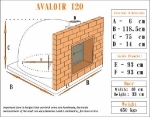 Picture of Wood fired Pizza Ovens Prices - ALGARVE 120cm