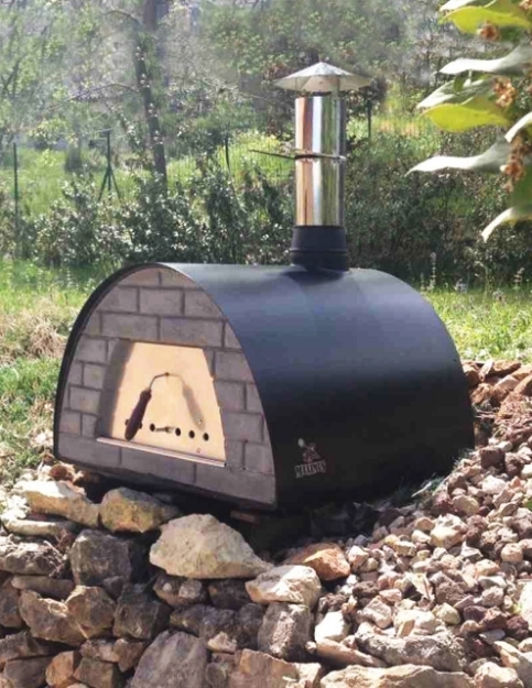 Picture of MOBILE PIZZA OVEN MAXIMUS in Black