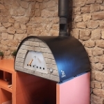 Picture of MOBILE PIZZA OVEN MAXIMUS in Black