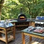 Picture of MOBILE PIZZA OVEN MAXIMUS in Black