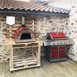 Picture of MOBILE PIZZA OVEN MAXIMUS ARENA Red