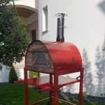 Picture of MOBILE PIZZA OVEN MAXIMUS ARENA Red