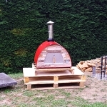 Picture of MOBILE PIZZA OVEN MAXIMUS ARENA Red