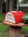 Picture of MOBILE PIZZA OVEN MAXIMUS ARENA Red