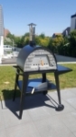 Picture of Pizza Oven Black MAXIMUS With Atlas Black Stand