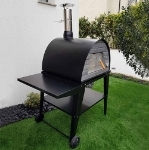 Picture of Pizza Oven Black MAXIMUS With Atlas Black Stand