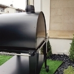 Picture of Pizza Oven Black MAXIMUS With Atlas Black Stand