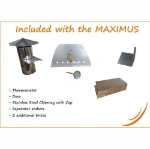 Picture of Pizza Oven Black MAXIMUS With Atlas Black Stand