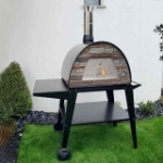 Picture of Pizza Oven Black MAXIMUS ARENA with Atlas Black Stand