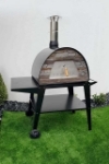 Picture of Pizza Oven Black MAXIMUS ARENA with Atlas Black Stand