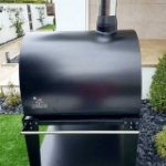 Picture of Pizza Oven Black MAXIMUS ARENA with Atlas Black Stand