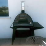 Picture of Pizza Oven Black MAXIMUS ARENA with Atlas Black Stand