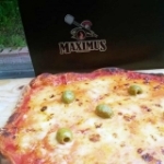 Picture of Pizza Oven Black MAXIMUS ARENA with Atlas Black Stand