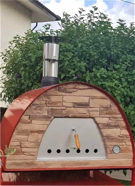 Picture of MOBILE PIZZA OVEN MAXIMUS PRIME ARENA Red