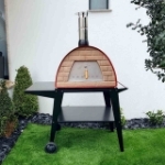 Picture of Pizza Oven Red MAXIMUS With Atlas Black Stand