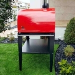 Picture of Pizza Oven Red MAXIMUS With Atlas Black Stand