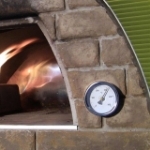 Picture of Pizza Oven Red MAXIMUS With Atlas Black Stand