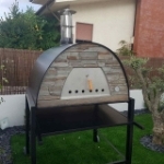 Picture of Pizza Oven Black MAXIMUS PRIME ARENA with Parma Black Stand