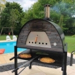 Picture of Pizza Oven Black MAXIMUS PRIME ARENA with Parma Black Stand