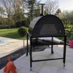 Picture of Pizza Oven Black MAXIMUS PRIME ARENA with Parma Black Stand