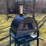 Picture of Pizza Oven Black MAXIMUS PRIME ARENA with Parma Black Stand