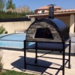 Picture of Pizza Oven Black MAXIMUS PRIME ARENA with Parma Black Stand