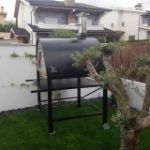 Picture of Pizza Oven Black MAXIMUS PRIME ARENA with Parma Black Stand