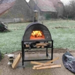 Picture of Pizza Oven Black MAXIMUS PRIME ARENA with Parma Black Stand