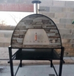 Picture of Pizza Oven Black MAXIMUS PRIME ARENA with Parma Black Stand