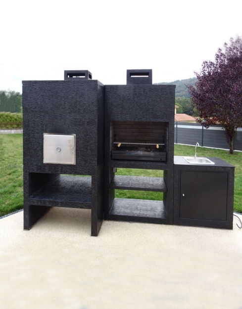 Picture of Barbecue Modern Line with Oven and Sink AV100M