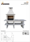 Picture of Natural Stone Barbecue Pit GR54F