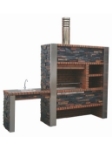 Picture of Stone and Brick Barbecue CS4040F