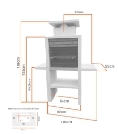 Picture of Contemporary Garden Barbecue CS6050F