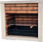 Picture of Contemporary Garden Barbecue with Sink CS6090F