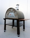 Picture of Pizza Oven Black MAXIMUS PRIME ARENA with Bello Black Stand