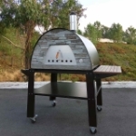 Picture of Pizza Oven Black MAXIMUS PRIME ARENA with Bello Black Stand