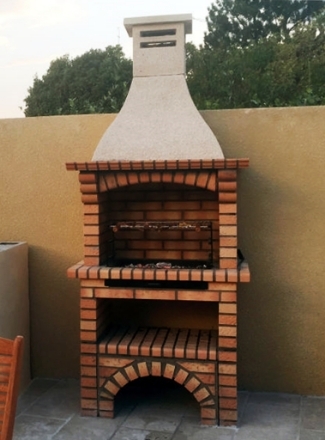 Picture of Outdoor Brick Barbecue for Garden CE1040F